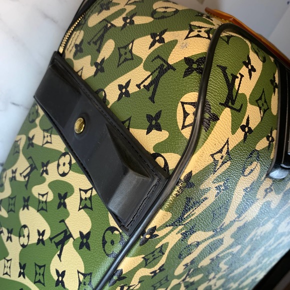 ❌❌ Louis Vuitton Monogramouflage Pegase Suitcase 60 Monogram LV Travel Luggage - Picture 12 of 16